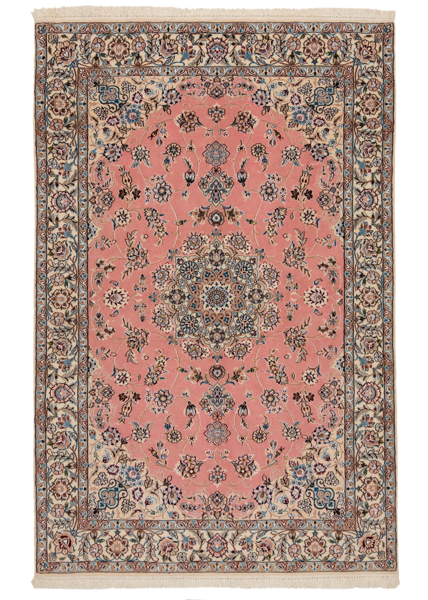 Alfombra persa Nain 9La | 197 x 127 cm