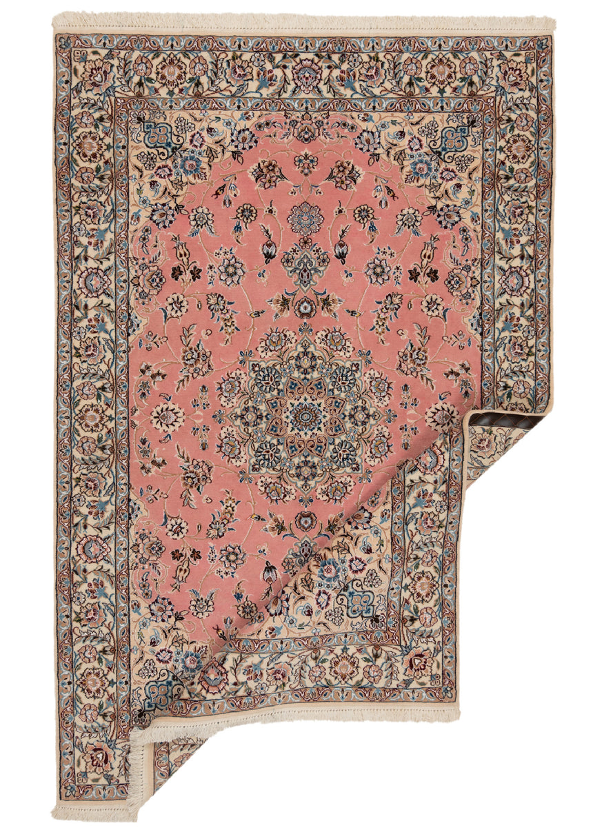 Alfombra persa Nain 9La | 197 x 127 cm