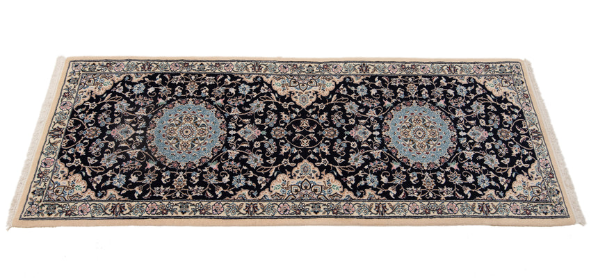 Alfombra persa Nain 9La | 220 x 76 cm