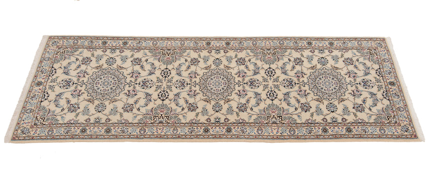 Alfombra persa Nain 9La | 315 x 98 cm