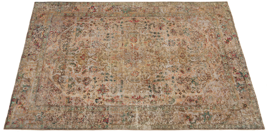 Alfombra de relieve vintage | 295 x 192 cm