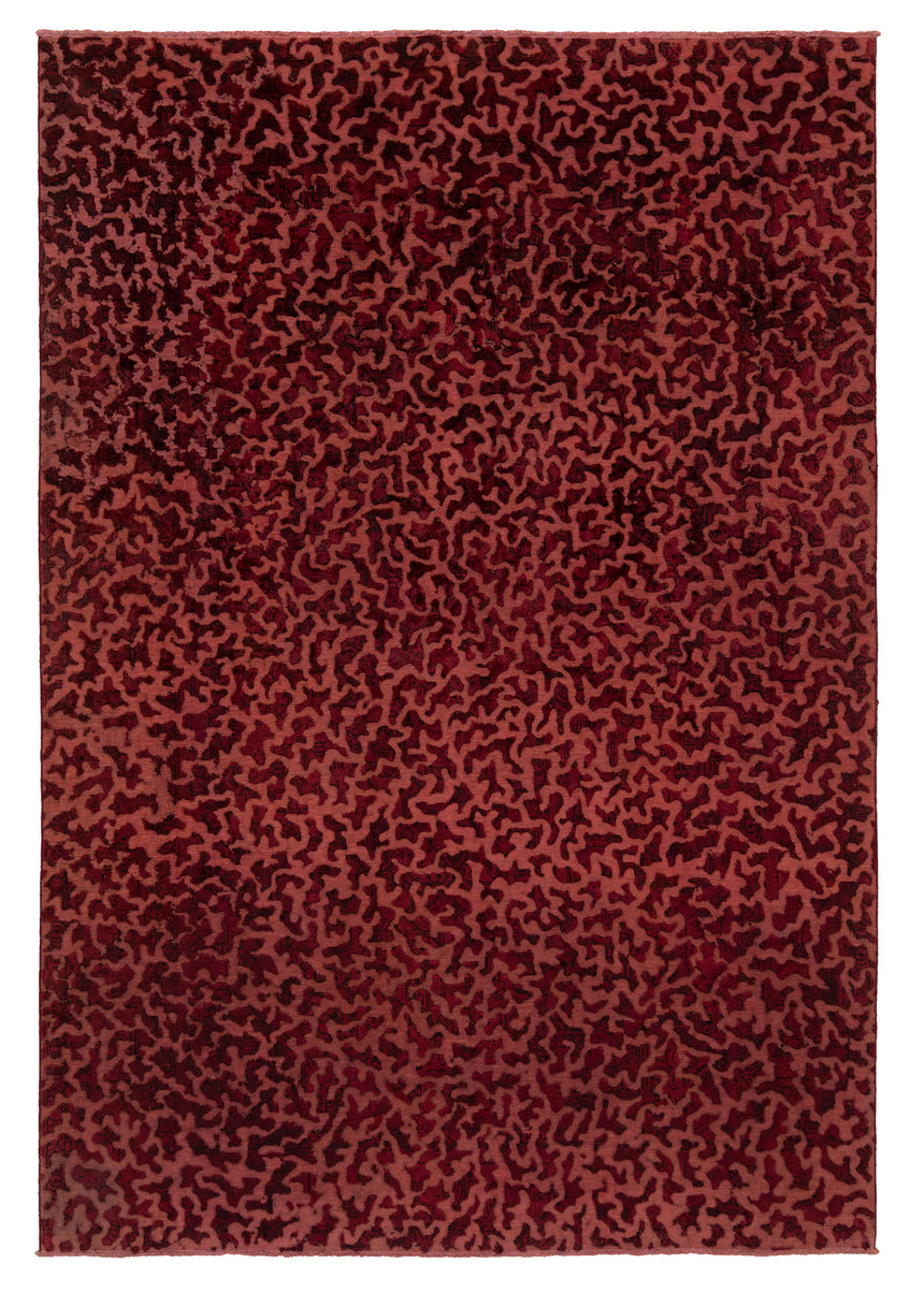 Alfombra vintage con relieve | 285 x 195 cm