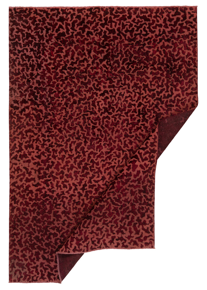 Alfombra vintage con relieve | 285 x 195 cm