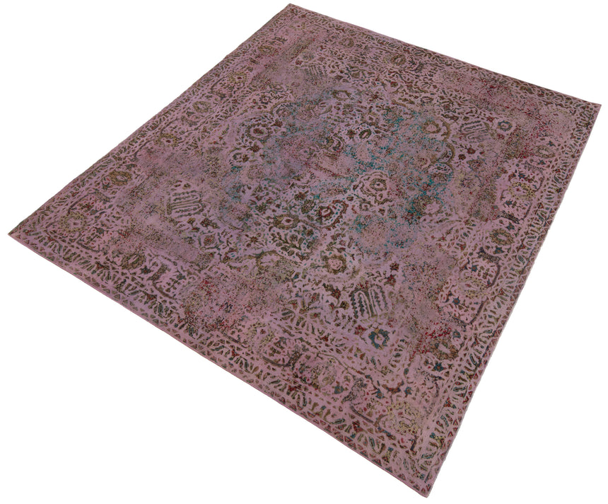Alfombra de relieve vintage | 260 x 286 cm