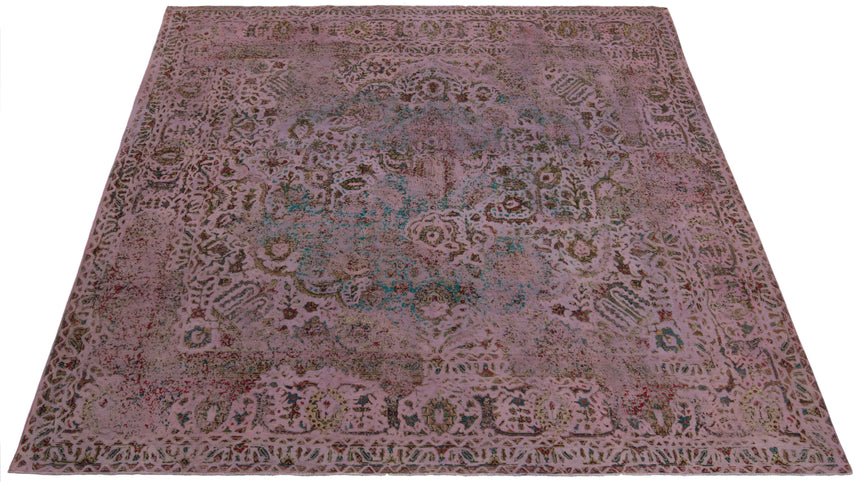 Alfombra de relieve vintage | 260 x 286 cm