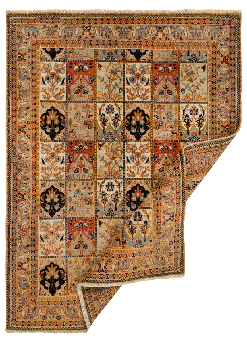 Alfombra persa Tabriz Tabatabai | 183 x 137 cm