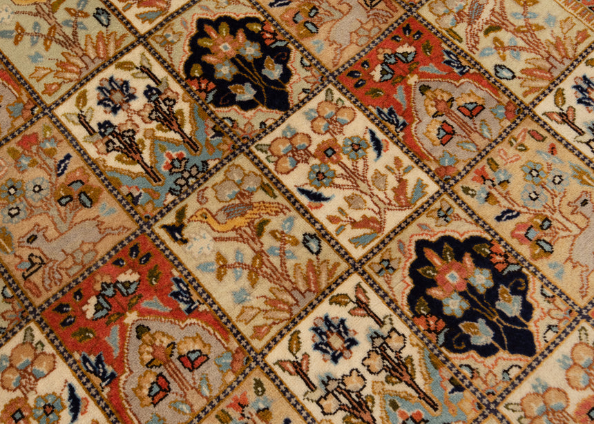 Alfombra persa Tabriz Tabatabai | 183 x 137 cm