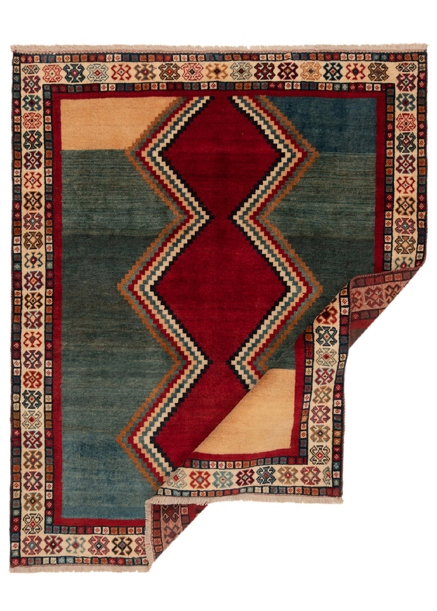 Alfombra persa Gabbeh | 181 x 147 cm