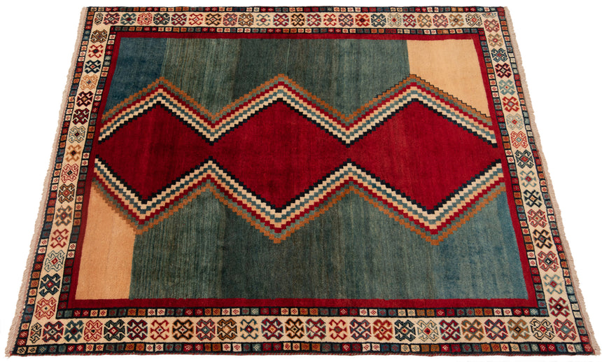Alfombra persa Gabbeh | 181 x 147 cm