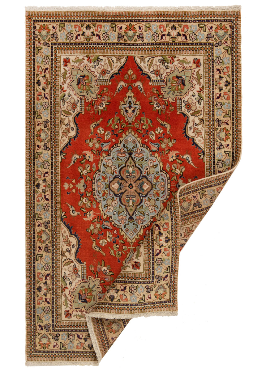 Alfombra persa Tabriz Tabatabai | 162 x 104 cm