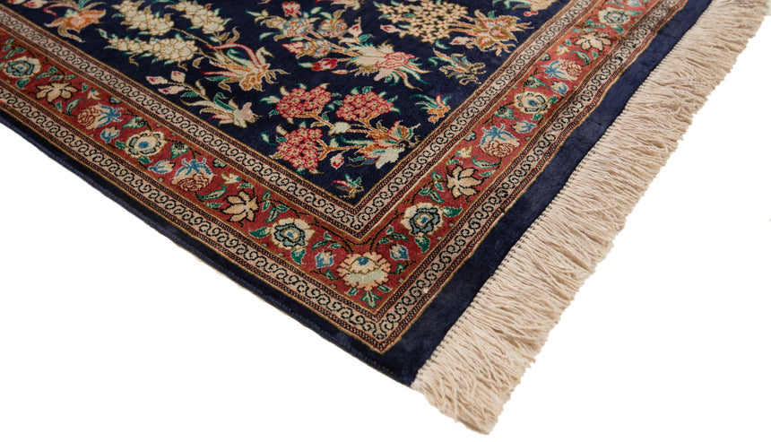 Alfombra persa Qom | 146 x 46 cm