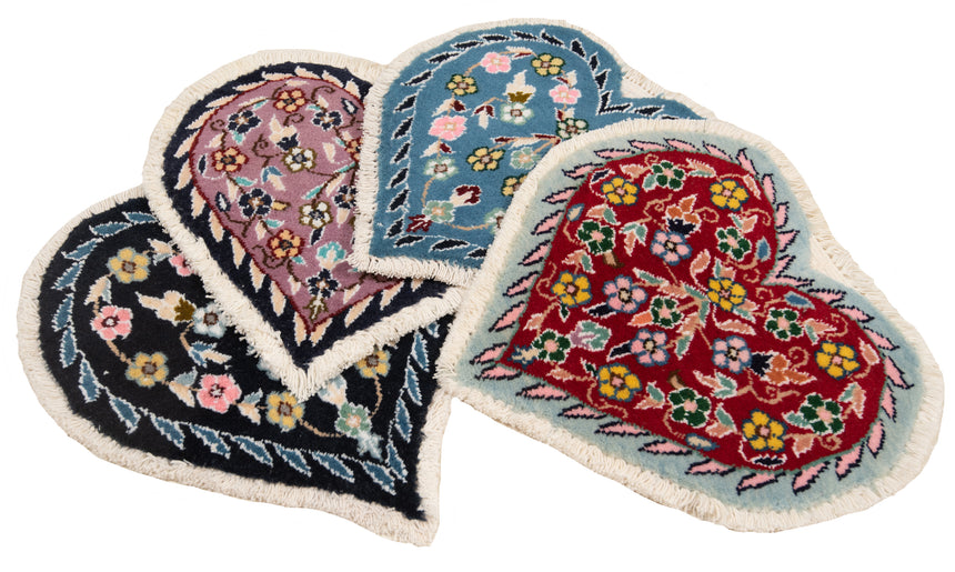 Alfombra persa Nain 9La | 35 x 30 cm