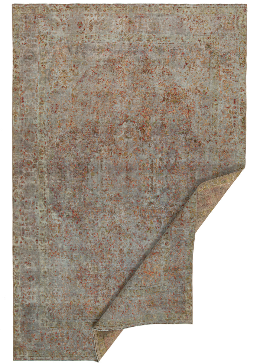 Alfombra de relieve vintage | 303 x 195 cm