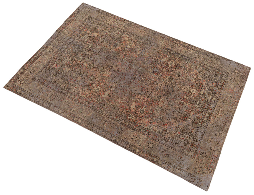 Alfombra de relieve vintage | 298 x 188 cm