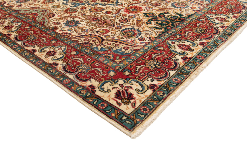 Alfombra persa Tabriz | 193 x 142 cm