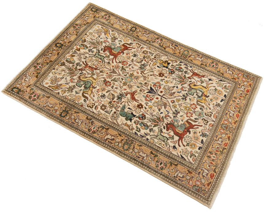 Alfombra persa Tabriz Tabatabai | 164 x 111 cm