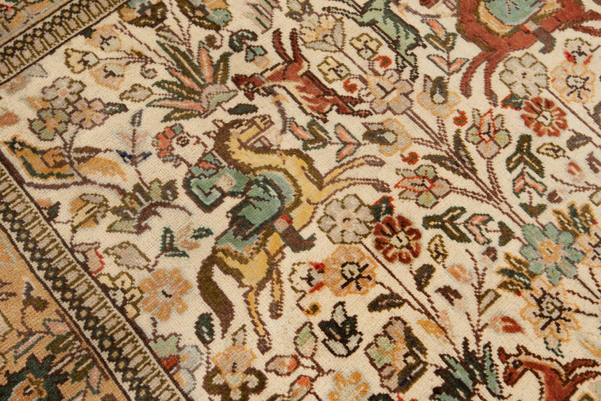 Alfombra persa Tabriz Tabatabai | 164 x 111 cm