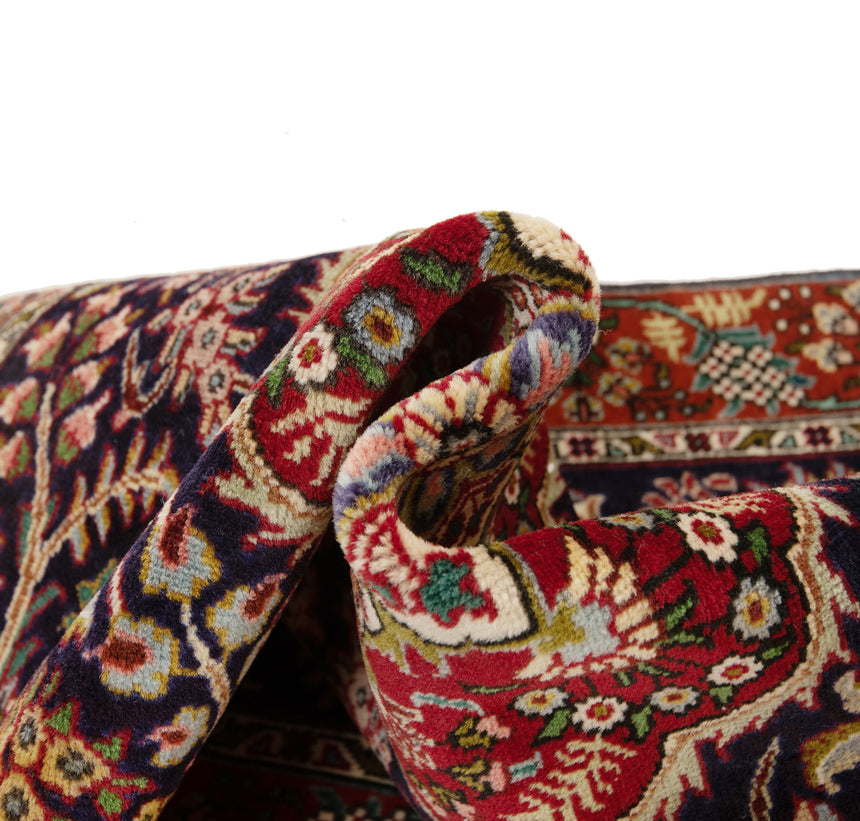 Alfombra persa Tabriz 40 Raj | 134 x 88 cm