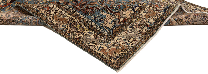 Alfombra persa Qom | 213 x 135 cm