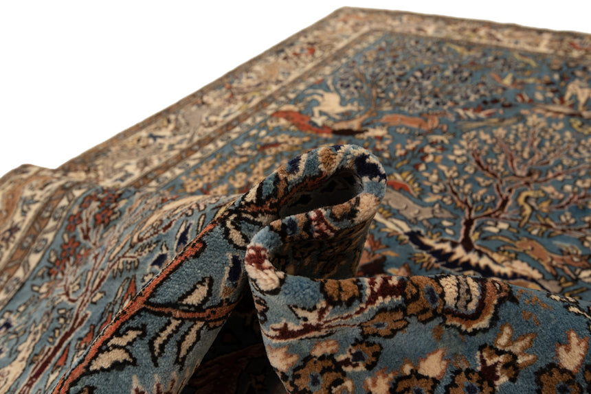 Alfombra persa Qom | 213 x 135 cm