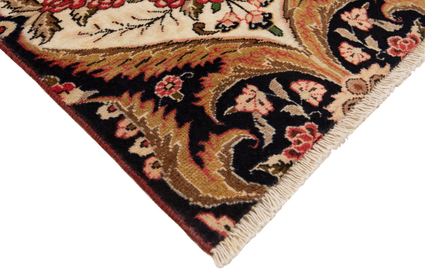 Alfombra persa Tabriz | 61 x 49 cm