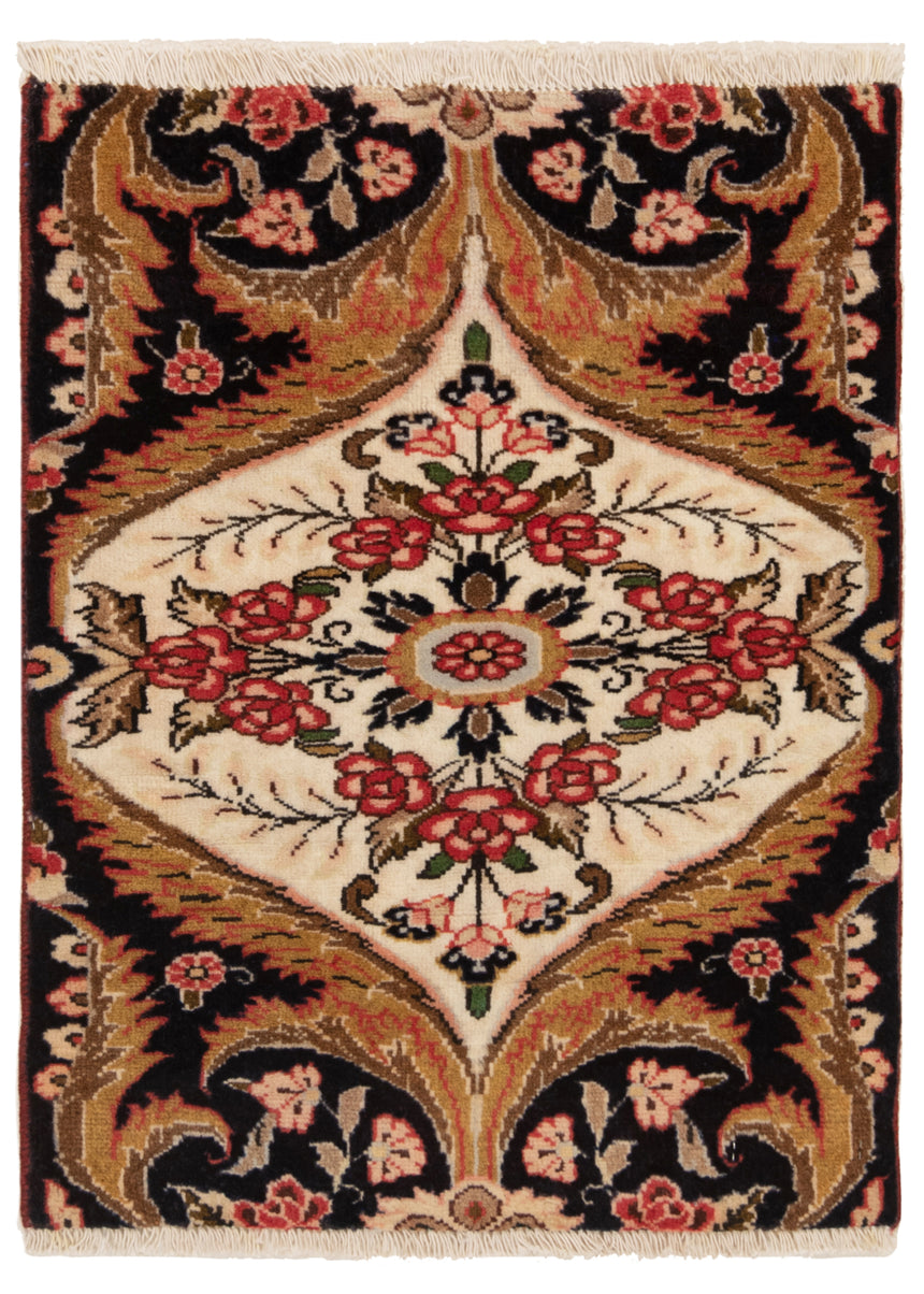 Alfombra persa Tabriz | 61 x 49 cm