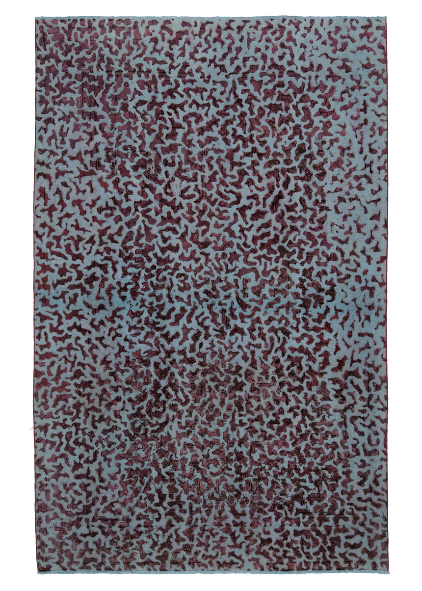 Alfombra vintage con relieve | 286 x 185 cm