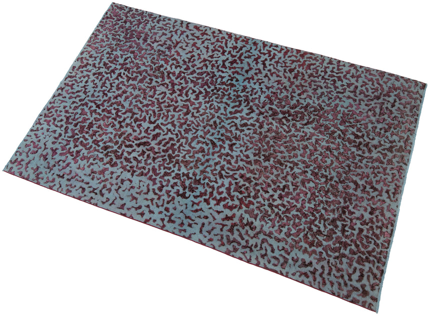 Alfombra vintage con relieve | 286 x 185 cm