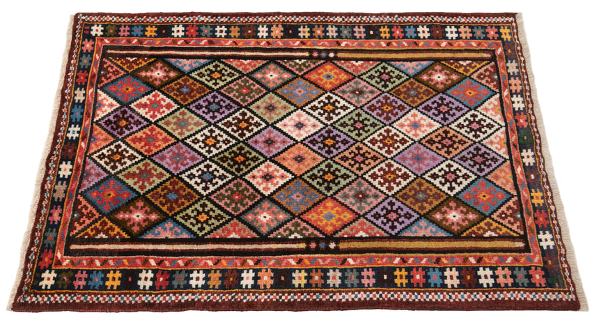 Alfombra persa Shiraz | 104 x 76 cm