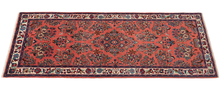 Alfombra persa Sarough | 221 x 78 cm