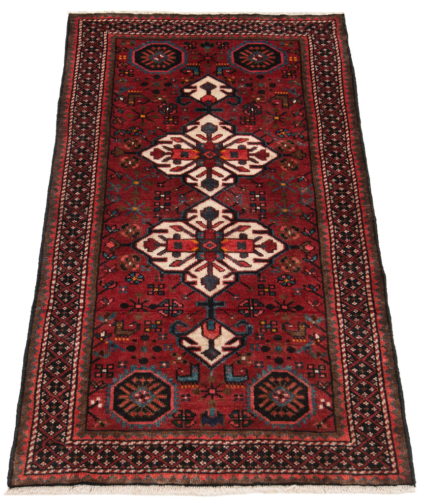 Alfombra persa Hamedan | 135 x 77 cm