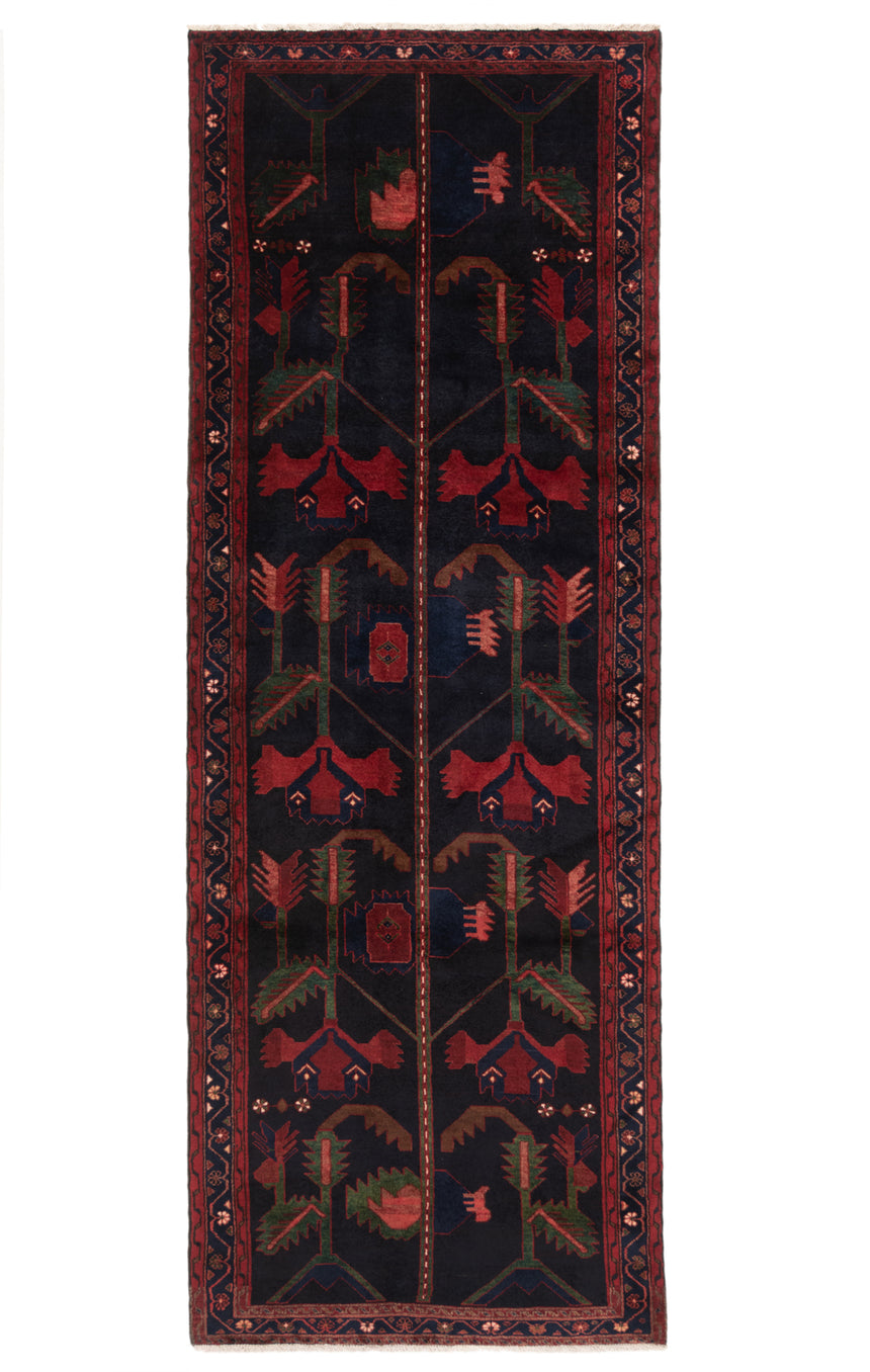 Alfombra persa Hamedan | 305 x 105 cm