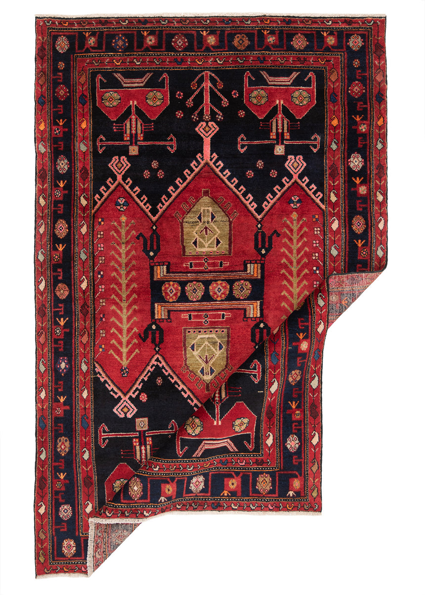 Alfombra persa Nahavand | 233 x 150 cm