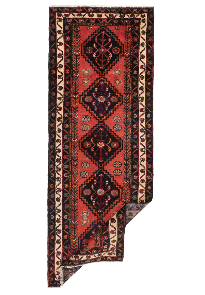 Alfombra persa Hamedan | 280 x 100 cm