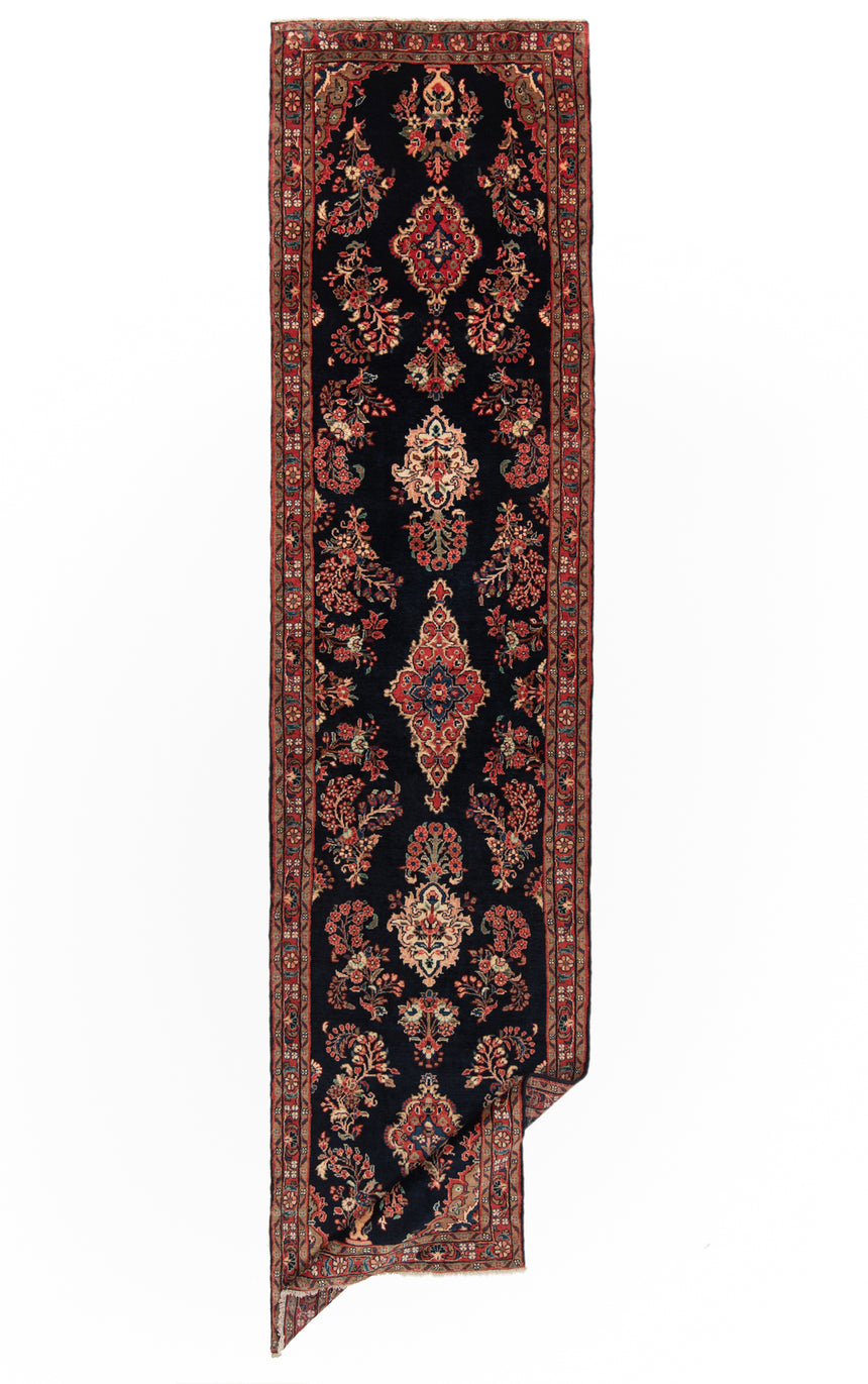 Alfombra persa Hamedan | 446 x 107 cm