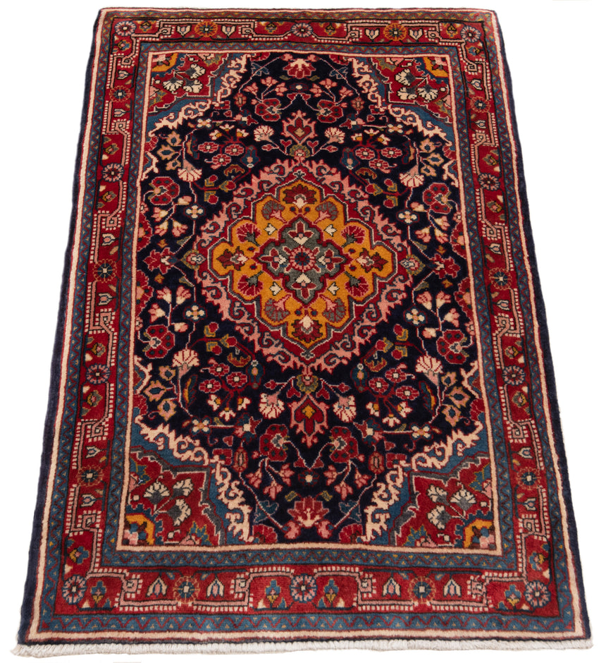 Alfombra persa Hamedan | 108 x 70 cm