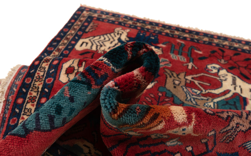 Alfombra persa Hamedan | 105 x 64 cm