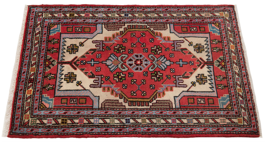 Alfombra persa Hamedan | 98 x 65 cm