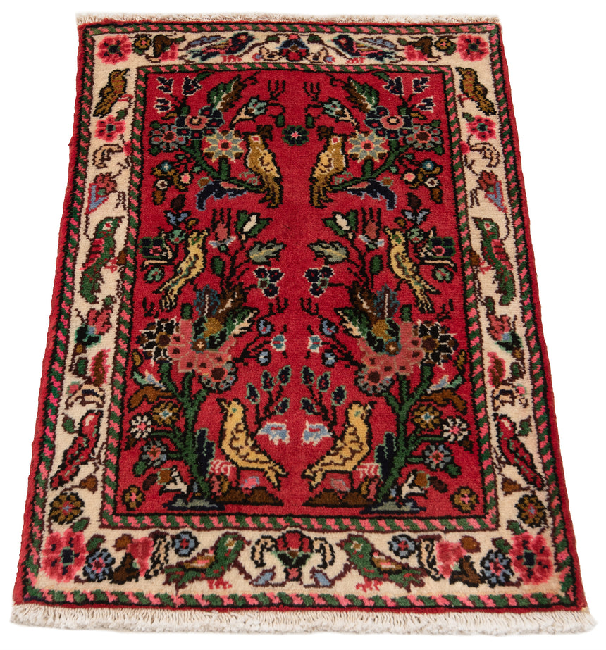 Alfombra persa Hamedan | 72 x 50 cm