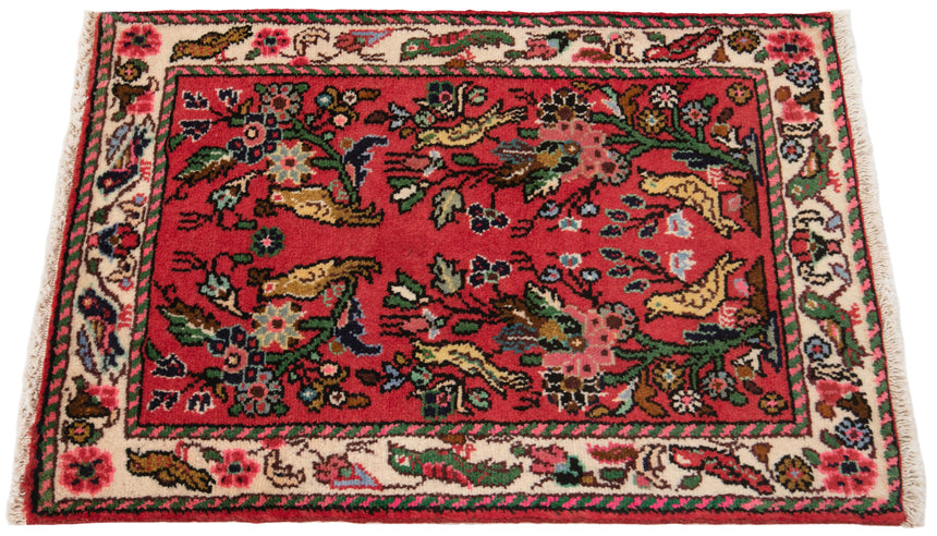 Alfombra persa Hamedan | 72 x 50 cm