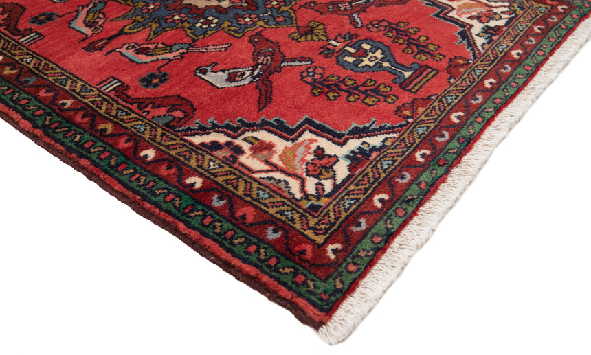 Alfombra persa Hamedan | 80 x 66 cm