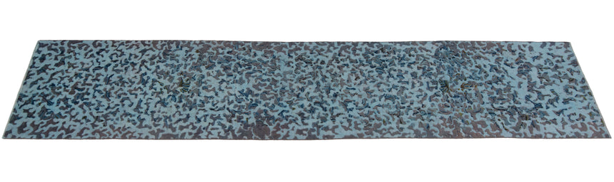 Alfombra vintage con relieve | 385 x 74 cm