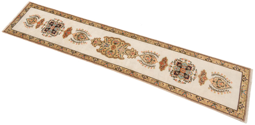 Alfombra persa Tabriz Tabatabai | 370 x 66 cm
