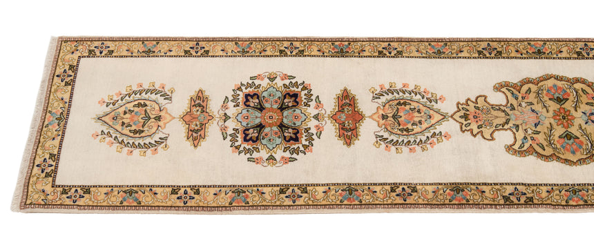 Alfombra persa Tabriz Tabatabai | 370 x 66 cm