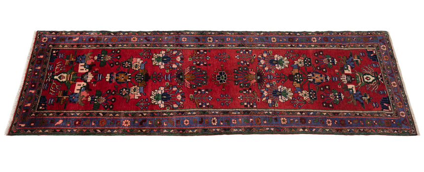 Alfombra persa Hamedan | 278 x 81 cm