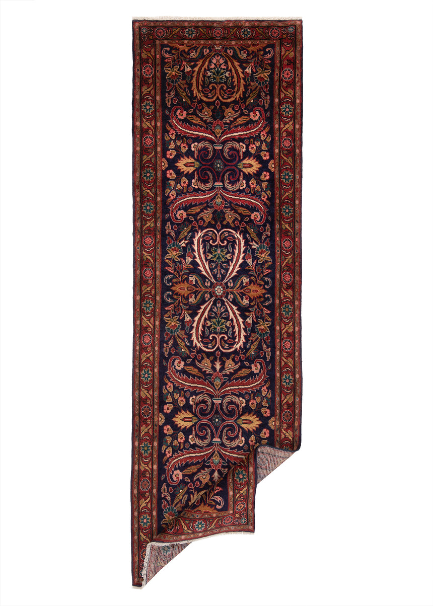 Alfombra persa Hamedan | 297 x 88 cm