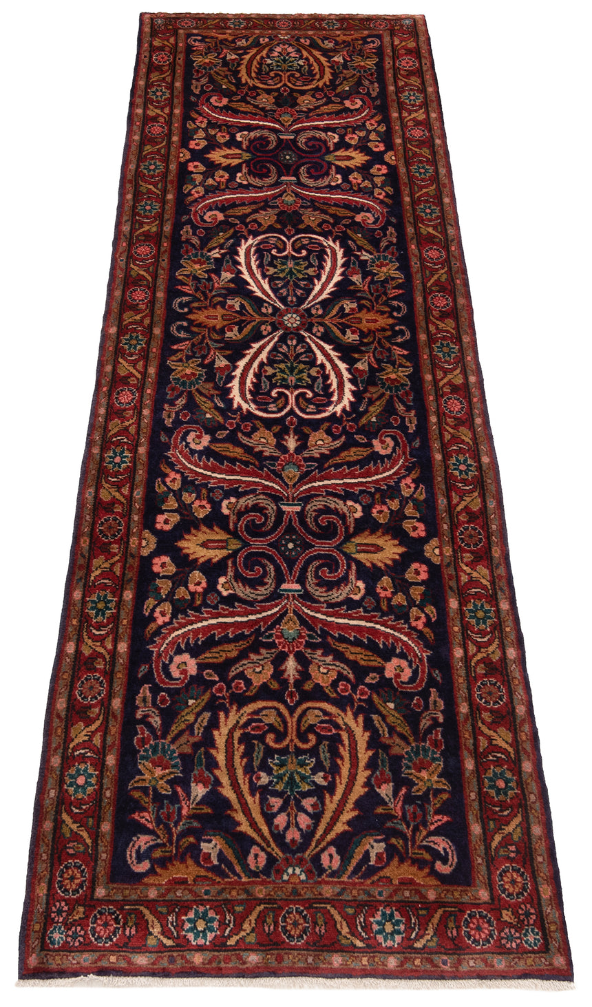 Alfombra persa Hamedan | 297 x 88 cm