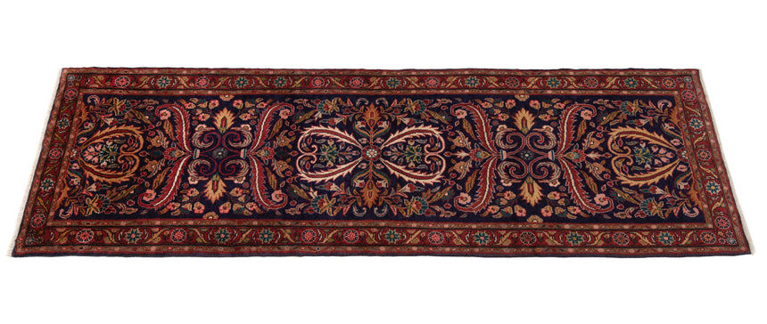 Alfombra persa Hamedan | 297 x 88 cm