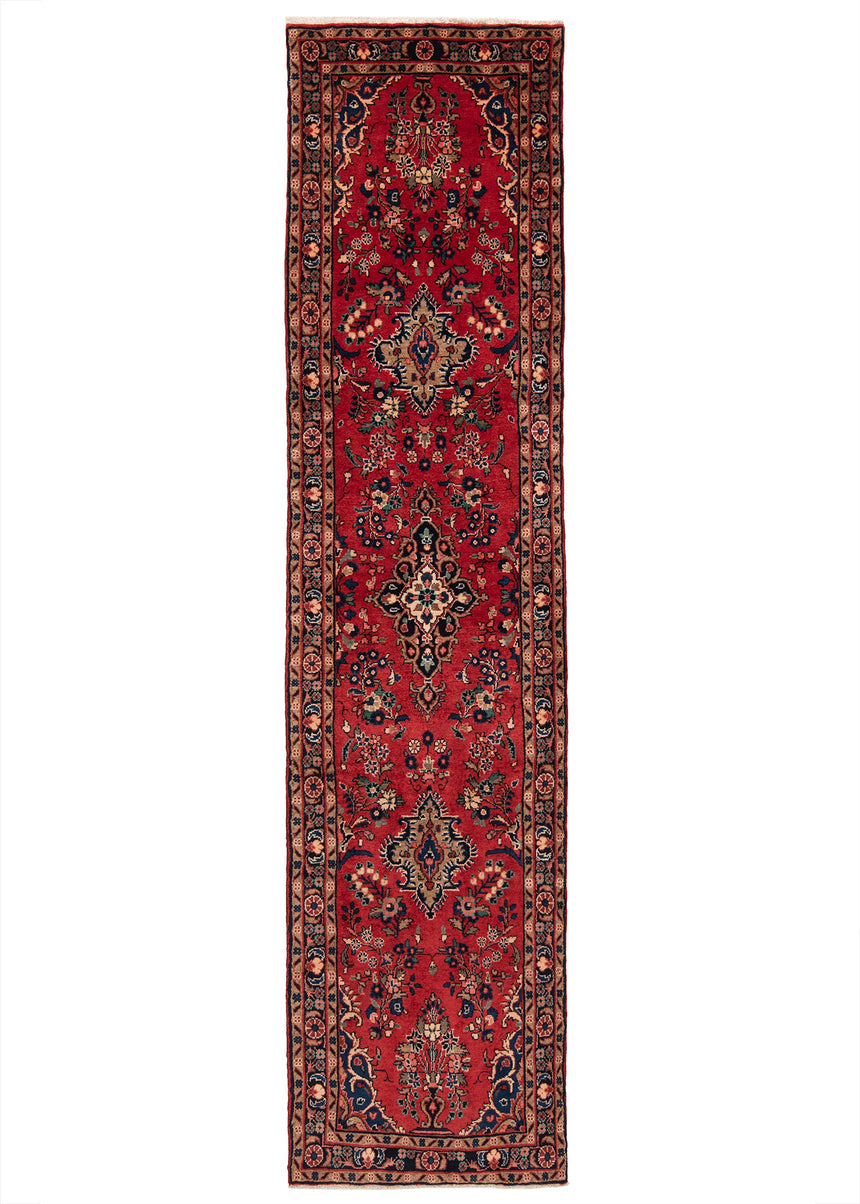 Alfombra persa Hamedan | 350 x 80 cm