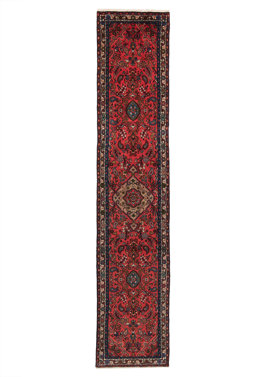 Alfombra persa Hamedan | 378 x 74 cm